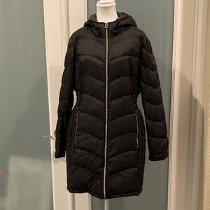 Lucky Brand Black Puffer Coat